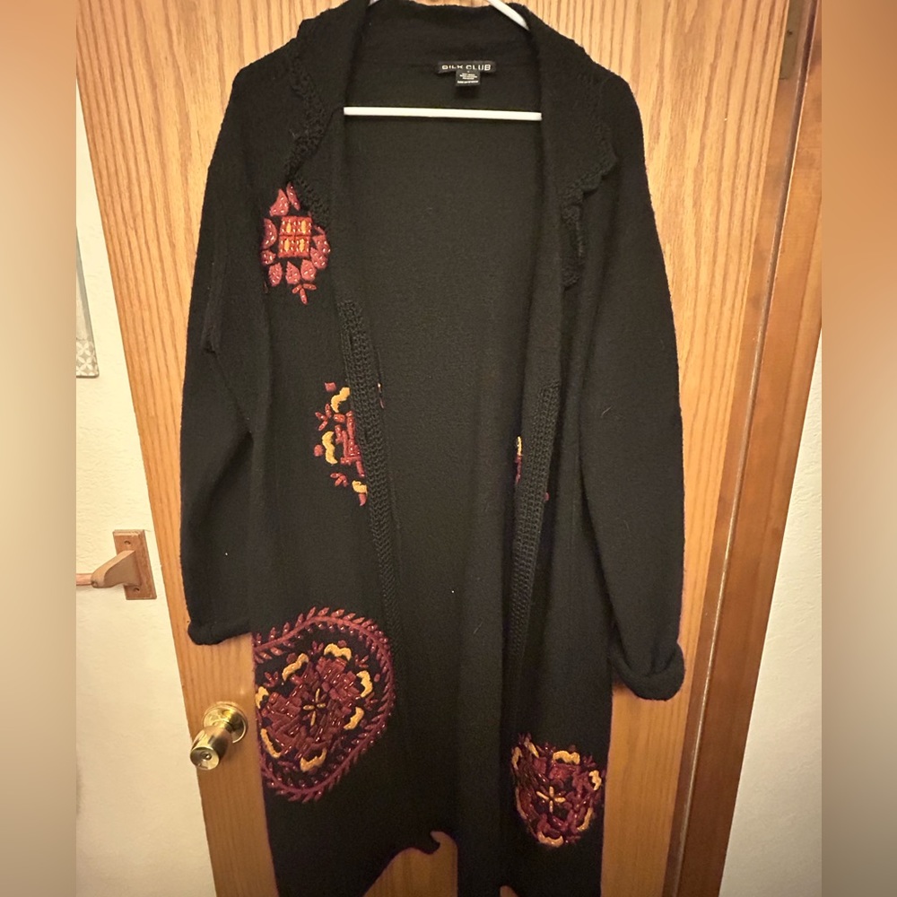 100% Wool Long Sweater